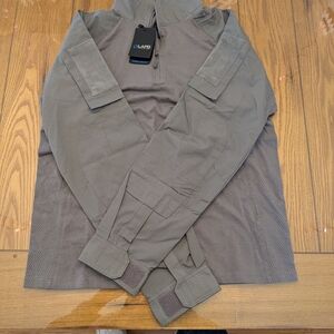 LAPG Men's Combat Shirt Grey Medium NWT